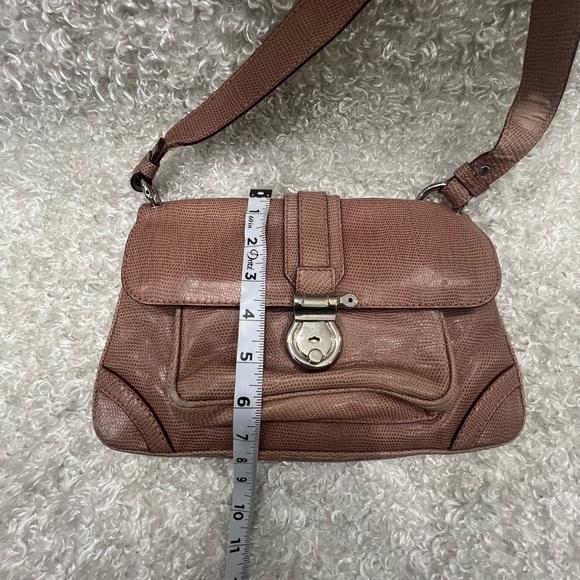 BURBERRY LONDON Lizard Mini Nova Check Shoulder Bag - Picture 9 of 15